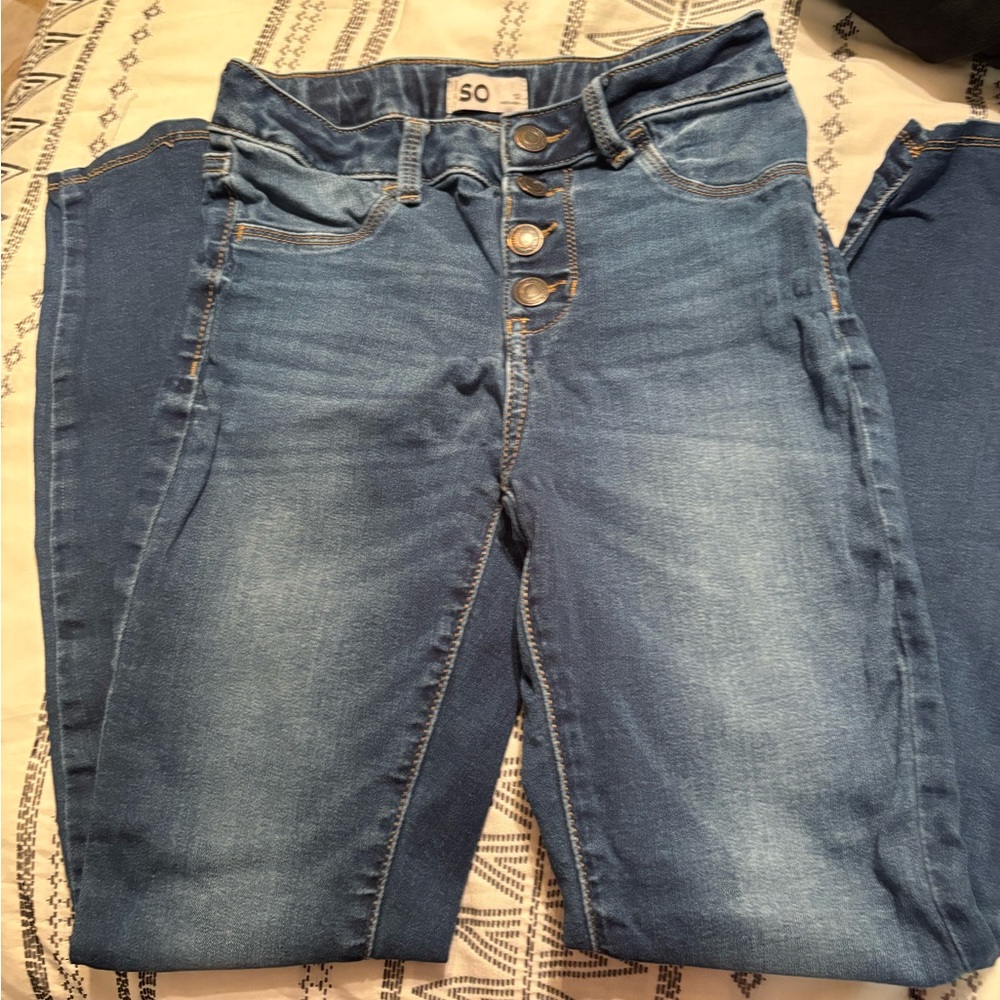 SO Girls Blue Jeans
